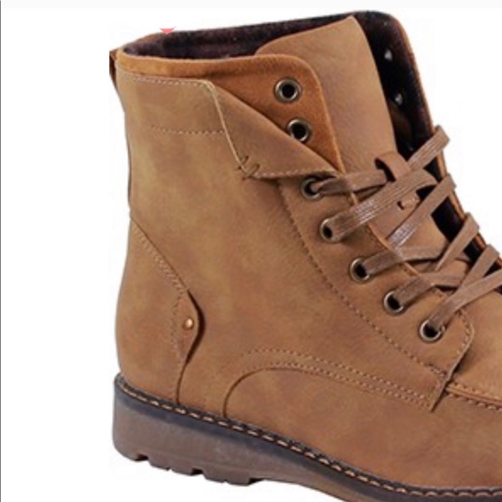 NIB Mens Brown Camel Chukka Casual Boots - Picture 4 of 4